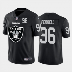 Nike Las Vegas Raiders 96 Clelin Ferrell Black Team Big Logo Number Vapor Untouchable Limited Jersey Nike Las Vegas Raiders 96 Clelin Ferrell Black Team Big Logo Number Vapor Untouchable Limited Jersey
