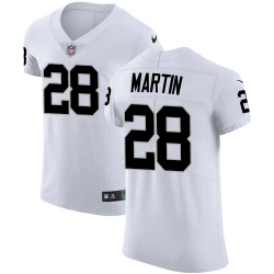Nike Raiders #28 Doug Martin White Mens Stitched NFL Vapor Untouchable Elite Jersey Nike Raiders #28 Doug Martin White Mens Stitched NFL Vapor Untouchable Elite Jersey
