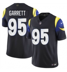 Men Los Angeles Rams 95 Myles Garrett Black 2025 F U S E Rivalries Vapor Limited Stitched Football Jersey Men Los Angeles Rams 95 Myles Garrett Black 2025 F U S E Rivalries Vapor Limited Stitched Football Jersey