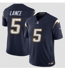 Men Los Angeles Chargers 5 Trey Lance Navy 2026 F U S E Alternate Vapor Limited Stitched Football Jersey Men Los Angeles Chargers 5 Trey Lance Navy 2026 F U S E Alternate Vapor Limited Stitched Football Jersey