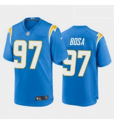 Men Nike Chargers 97 Joey Bosa Royal Powder Blue Stitched NFL Jersey