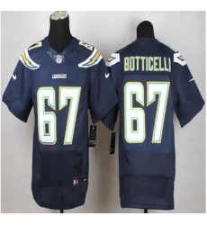 NEW San Diego Chargers #67 Cameron Botticelli Navy Blue Team Color Men Stitched NFL New Elite Jersey