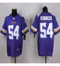 New Minnesota Vikings #54 Eric Kendricks Purple Team Color Men Stitched NFL Elite Jersey