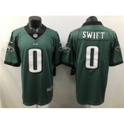 Men Philadelphia Eagles 0 D 27Andre Swift Green 2023 Draft Vapor Limited Stitched Football Jersey Men Philadelphia Eagles 0 D 27Andre Swift Green 2023 Draft Vapor Limited Stitched Football Jersey