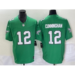 Men Philadelphia Eagles 12 Randall Cunningham Green 2023 F U S E Vapor Untouchable Stitched Football Jersey Men Philadelphia Eagles 12 Randall Cunningham Green 2023 F U S E Vapor Untouchable Stitched Football Jersey