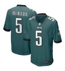 Men Philadelphia Eagles 5 Donovan McNabb Green Vapor Untouchable Limited Jersey