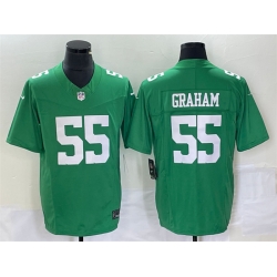 Men Philadelphia Eagles 55 Brandon Graham Green F U S E Vapor Untouchable Stitched Football Jersey Men Philadelphia Eagles 55 Brandon Graham Green F U S E Vapor Untouchable Stitched Football Jersey