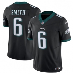 Men Philadelphia Eagles 6 DeVonta Smith Black 2023 F U S E  Vapor Untouchable Limited Stitched Football Jersey Men Philadelphia Eagles 6 DeVonta Smith Black 2023 F U S E  Vapor Untouchable Limited Stitched Football Jersey