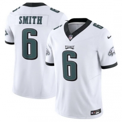 Men Philadelphia Eagles 6 DeVonta Smith White 2023 F.U.S.E. Vapor Untouchable Limited Stitched Football Jersey Men Philadelphia Eagles 6 DeVonta Smith White 2023 F.U.S.E. Vapor Untouchable Limited Stitched Football Jersey