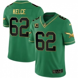 Men Philadelphia Eagles 62 Jason Kelce Green black Vapor Untouchable Limited Stitched Football Jersey Men Philadelphia Eagles 62 Jason Kelce Green black Vapor Untouchable Limited Stitched Football Jersey