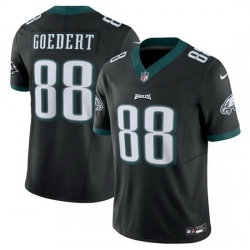 Men Philadelphia Eagles 88 Dallas Goedert Black 2023 F.U.S.E. Vapor Untouchable Limited Stitched Football Jersey Men Philadelphia Eagles 88 Dallas Goedert Black 2023 F.U.S.E. Vapor Untouchable Limited Stitched Football Jersey