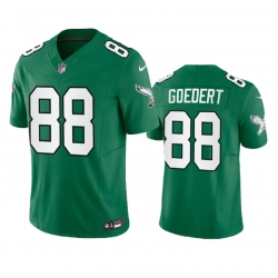 Men Philadelphia Eagles 88 Dallas Goedert Green 2023 F U S E  Vapor Untouchable Stitched Football Jersey Men Philadelphia Eagles 88 Dallas Goedert Green 2023 F U S E  Vapor Untouchable Stitched Football Jersey