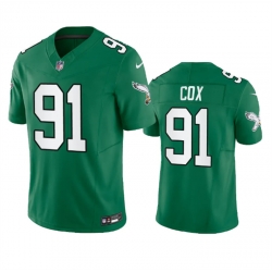 Men Philadelphia Eagles 91 Fletcher Cox Green 2023 F U S E  Vapor Untouchable Stitched Football Jersey Men Philadelphia Eagles 91 Fletcher Cox Green 2023 F U S E  Vapor Untouchable Stitched Football Jersey