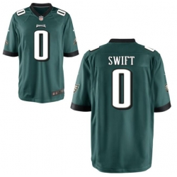 Men's Philadelphia Eagles D'Andre Swift #0 Green Vapor Limited Stitched NFL Jersey Men's Philadelphia Eagles D'Andre Swift #0 Green Vapor Limited Stitched NFL Jersey