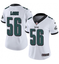 Nike Eagles #56 Chris Long White Womens Stitched NFL Vapor Untouchable Limited Jersey