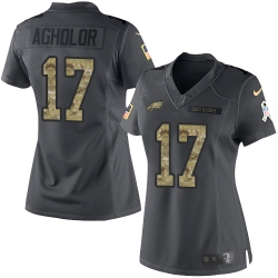 Nike Eagles #96 Derek Barnett Black Alternate Womens Stitched NFL New Elite Jersey Nike Eagles #96 Derek Barnett Black Alternate Womens Stitched NFL New Elite Jersey