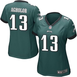 Nike Eagles #96 Derek Barnett Midnight Green Team Color Womens Stitched NFL New Elite Jersey Nike Eagles #96 Derek Barnett Midnight Green Team Color Womens Stitched NFL New Elite Jersey