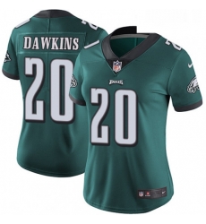 Womens Nike Philadelphia Eagles 20 Brian Dawkins Midnight Green Team Color Vapor Untouchable Limited Player NFL Jersey