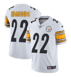 Nike Steelers #22 Terrell Edmunds White Mens Stitched NFL Vapor Untouchable Limited Jersey