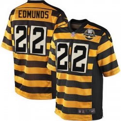 Nike Steelers #22 Terrell Edmunds Black Yellow Alternate Youth Stitched NFL Elite Jersey Nike Steelers #22 Terrell Edmunds Black Yellow Alternate Youth Stitched NFL Elite Jersey