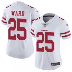 Nike 49ers #25 Jimmie Ward White Womens Stitched NFL Vapor Untouchable Limited Jersey Nike 49ers #25 Jimmie Ward White Womens Stitched NFL Vapor Untouchable Limited Jersey