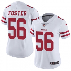 Nike 49ers #56 Reuben Foster White Womens Stitched NFL Vapor Untouchable Limited Jersey Nike 49ers #56 Reuben Foster White Womens Stitched NFL Vapor Untouchable Limited Jersey