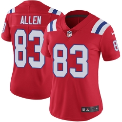 Nike Patriots #83 Dwayne Allen Red Alternate Womens Stitched NFL Vapor Untouchable Limited Jersey Nike Patriots #83 Dwayne Allen Red Alternate Womens Stitched NFL Vapor Untouchable Limited Jersey