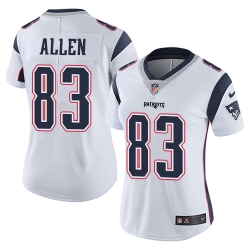 Nike Patriots #83 Dwayne Allen White Womens Stitched NFL Vapor Untouchable Limited Jersey Nike Patriots #83 Dwayne Allen White Womens Stitched NFL Vapor Untouchable Limited Jersey