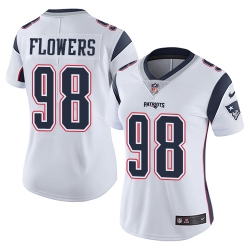 Nike Patriots #98 Trey Flowers White Womens Stitched NFL Vapor Untouchable Limited Jersey Nike Patriots #98 Trey Flowers White Womens Stitched NFL Vapor Untouchable Limited Jersey