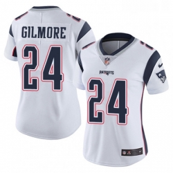 Womens Nike New England Patriots 24 Stephon Gilmore White Vapor Untouchable Limited Player NFL Jersey Womens Nike New England Patriots 24 Stephon Gilmore White Vapor Untouchable Limited Player NFL Jersey
