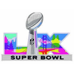 2025 2026 Super Bowl LX Patch Biaog