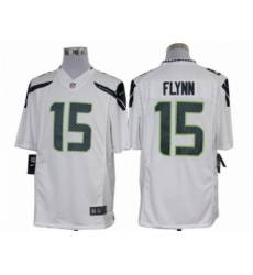 Nike Seattle Seahawks 15 Matt Flynn white Limited NFL Jersey