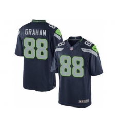 Nike Seattle Seahawks 88 Jimmy Graham Blue Limited NFL Jersey