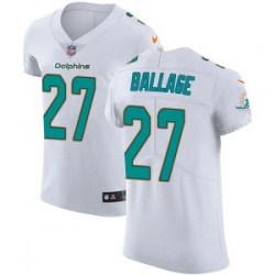 Kalen Ballage Miami Dolphins men Elite Vapor Untouchable Nike Jersey White Kalen Ballage Miami Dolphins men Elite Vapor Untouchable Nike Jersey White