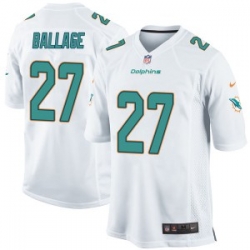 Kalen Ballage Miami Dolphins men Game Nike Jersey White Kalen Ballage Miami Dolphins men Game Nike Jersey White
