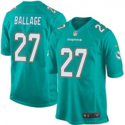 Kalen Ballage Miami Dolphins men Game Team Color Nike Jersey Aqua Kalen Ballage Miami Dolphins men Game Team Color Nike Jersey Aqua