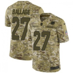 Kalen Ballage Miami Dolphins men Limited 2018 Salute to Service Nike Jersey Camo Kalen Ballage Miami Dolphins men Limited 2018 Salute to Service Nike Jersey Camo
