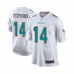 Mens Miami Dolphins 14 Ryan Fitzpatrick Game White Football Jersey Mens Miami Dolphins 14 Ryan Fitzpatrick Game White Football Jersey