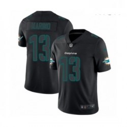 Mens Nike Miami Dolphins 13 Dan Marino Limited Black Rush Impact NFL Jersey Mens Nike Miami Dolphins 13 Dan Marino Limited Black Rush Impact NFL Jersey