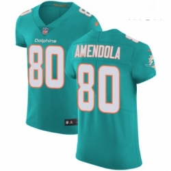 Mens Nike Miami Dolphins 80 Danny Amendola Aqua Green Team Color Vapor Untouchable Elite Player NFL Jersey Mens Nike Miami Dolphins 80 Danny Amendola Aqua Green Team Color Vapor Untouchable Elite Player NFL Jersey