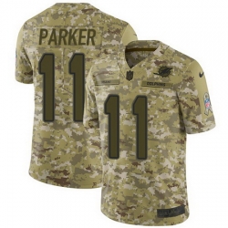 Nike Dolphins #11 DeVante Parker Camo Mens Stitched NFL Limited 2018 Salute To Service Jersey Nike Dolphins #11 DeVante Parker Camo Mens Stitched NFL Limited 2018 Salute To Service Jersey