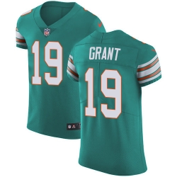 Nike Dolphins #19 Jakeem Grant Aqua Green Alternate Men Stitched NFL Vapor Untouchable Elite Jersey Nike Dolphins #19 Jakeem Grant Aqua Green Alternate Men Stitched NFL Vapor Untouchable Elite Jersey
