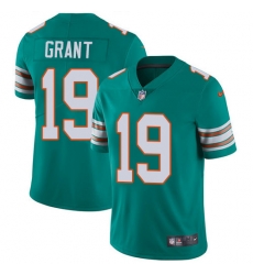 Nike Dolphins #19 Jakeem Grant Aqua Green Alternate Men Stitched NFL Vapor Untouchable Limited Jersey