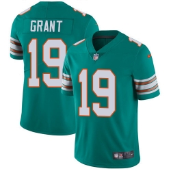 Nike Dolphins #19 Jakeem Grant Aqua Green Alternate Men Stitched NFL Vapor Untouchable Limited Jersey Nike Dolphins #19 Jakeem Grant Aqua Green Alternate Men Stitched NFL Vapor Untouchable Limited Jersey