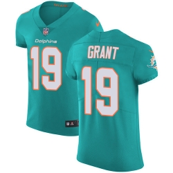 Nike Dolphins #19 Jakeem Grant Aqua Green Team Color Men Stitched NFL Vapor Untouchable Elite Jersey Nike Dolphins #19 Jakeem Grant Aqua Green Team Color Men Stitched NFL Vapor Untouchable Elite Jersey