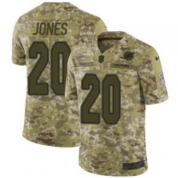 Nike Dolphins #20 Reshad Jones Camo Mens Stitched NFL Limited 2018 Salute To Service Jersey Nike Dolphins #20 Reshad Jones Camo Mens Stitched NFL Limited 2018 Salute To Service Jersey
