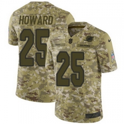 Nike Dolphins #25 Xavien Howard Camo Mens Stitched NFL Limited 2018 Salute To Service Jersey Nike Dolphins #25 Xavien Howard Camo Mens Stitched NFL Limited 2018 Salute To Service Jersey