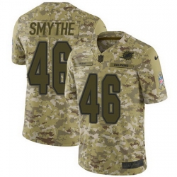 Nike Dolphins #46 Durham Smythe Camo Mens Stitched NFL Limited 2018 Salute To Service Jersey Nike Dolphins #46 Durham Smythe Camo Mens Stitched NFL Limited 2018 Salute To Service Jersey
