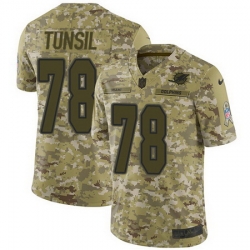 Nike Dolphins #78 Laremy Tunsil Camo Mens Stitched NFL Limited 2018 Salute To Service Jersey Nike Dolphins #78 Laremy Tunsil Camo Mens Stitched NFL Limited 2018 Salute To Service Jersey
