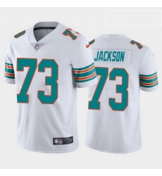 men austin jackson miami dolphins white alternate vapor limited jersey 